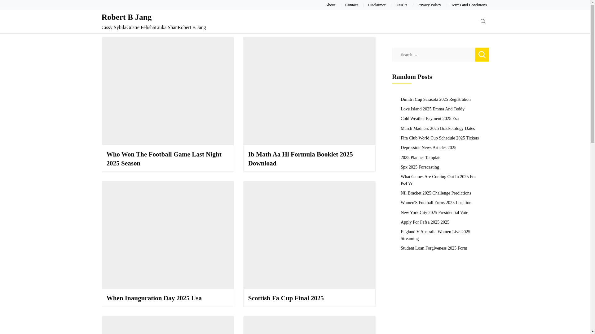 website screenshot of https://robertbjangd.pages.dev/