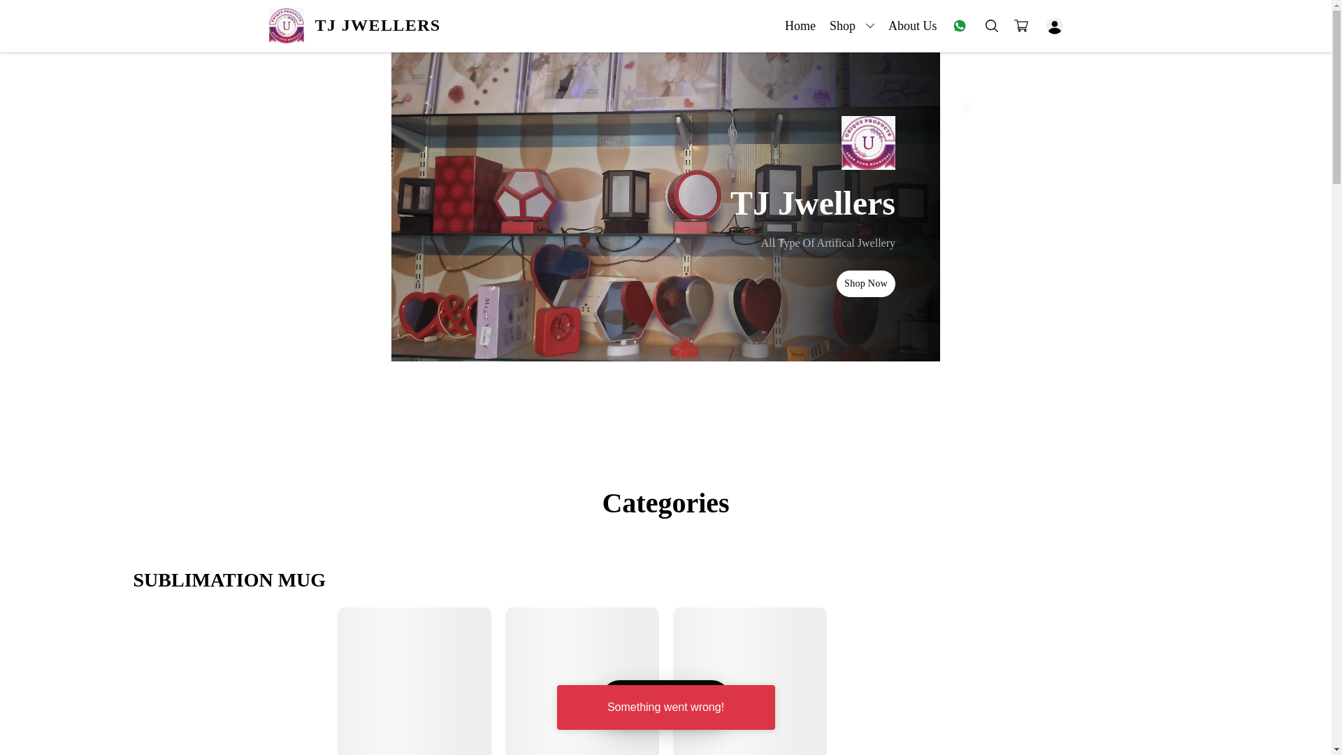website screenshot of https://tjjwellers.co.in/
