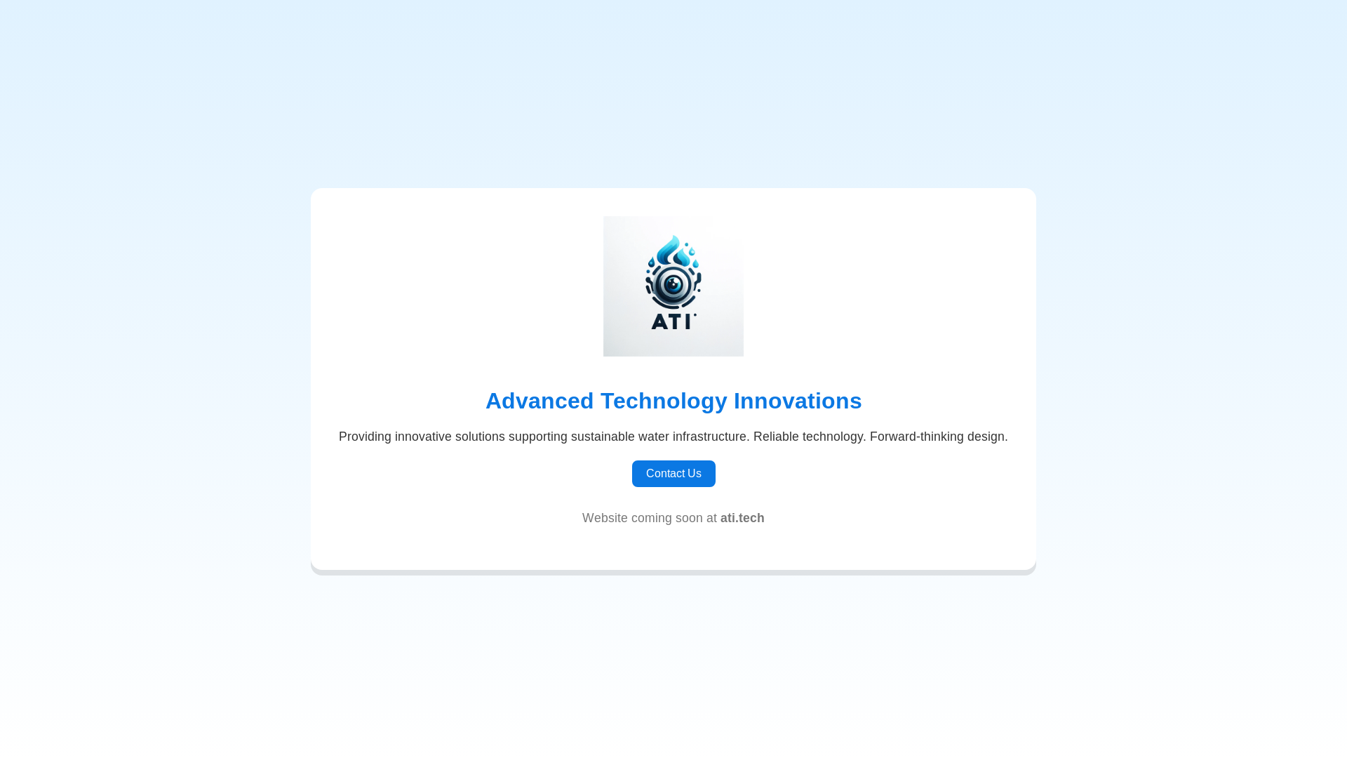 website screenshot of https://ati-tech.pages.dev/