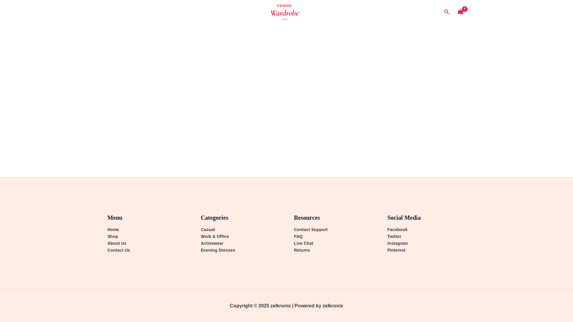 website screenshot of https://zelkronix.com/