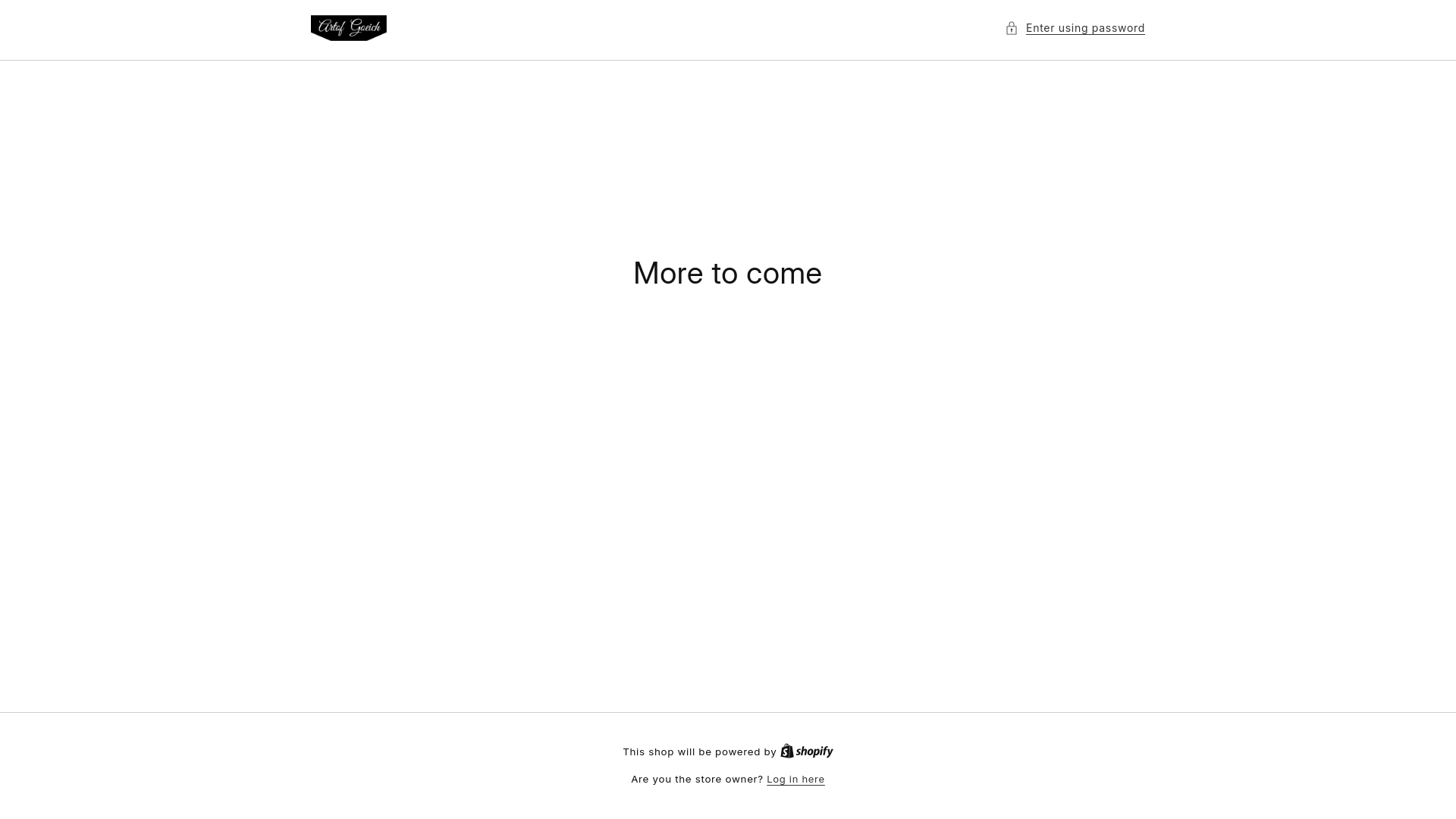 website screenshot of https://artofgoeich.com/