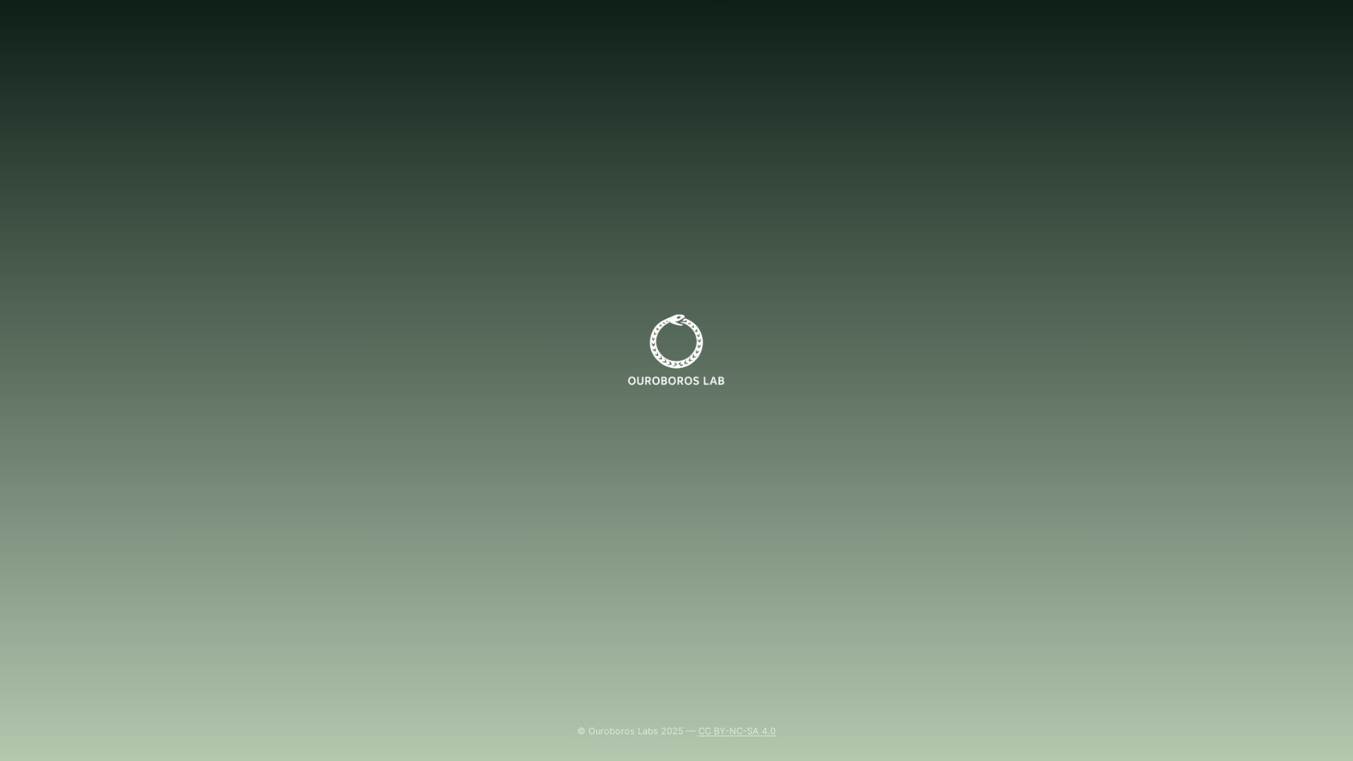 website screenshot of https://ouroboros-lab.pages.dev/