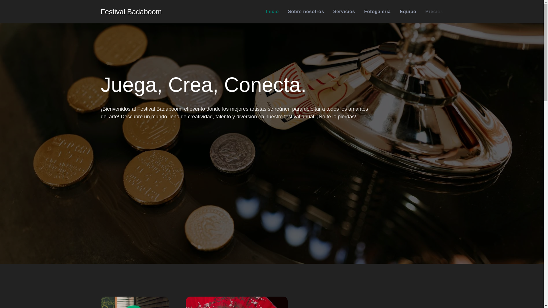 website screenshot of https://festivalbadaboom.com/