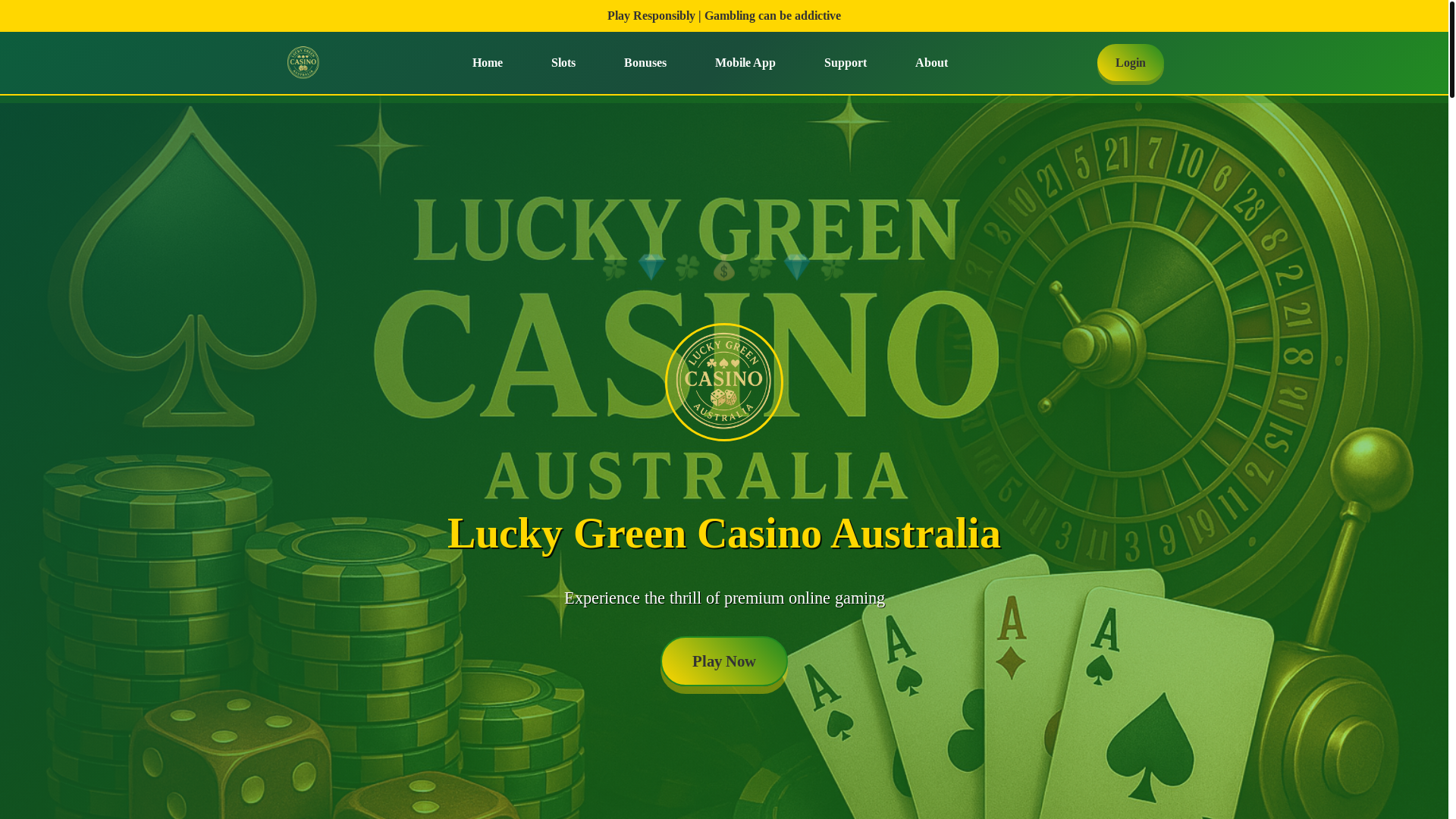website screenshot of https://luckygreencasinoaus-com.pages.dev/