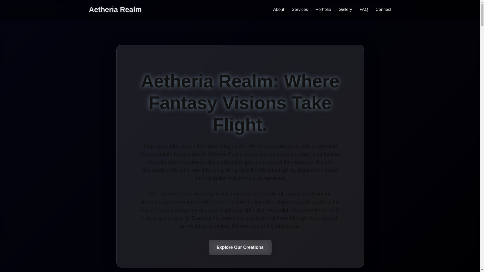 website screenshot of https://aetheriarealmwhere.pages.dev/