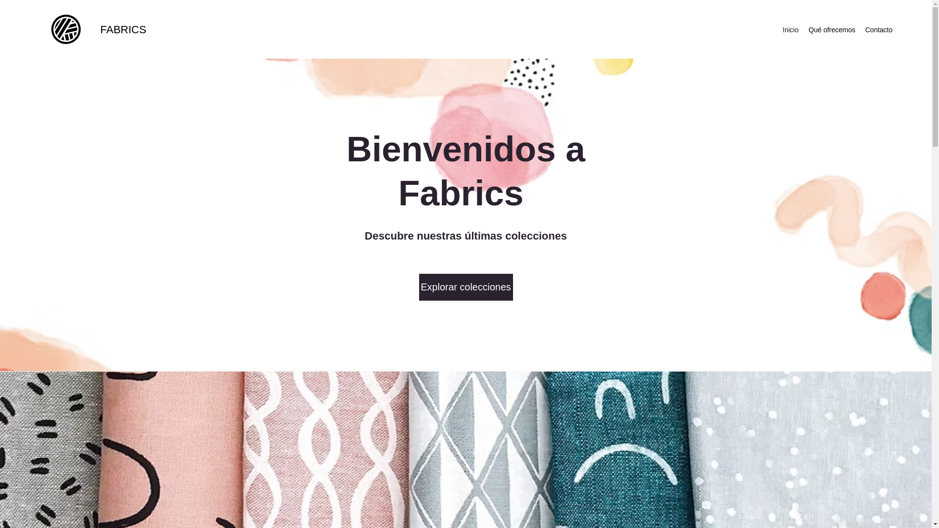 website screenshot of https://fabricsllc.com/