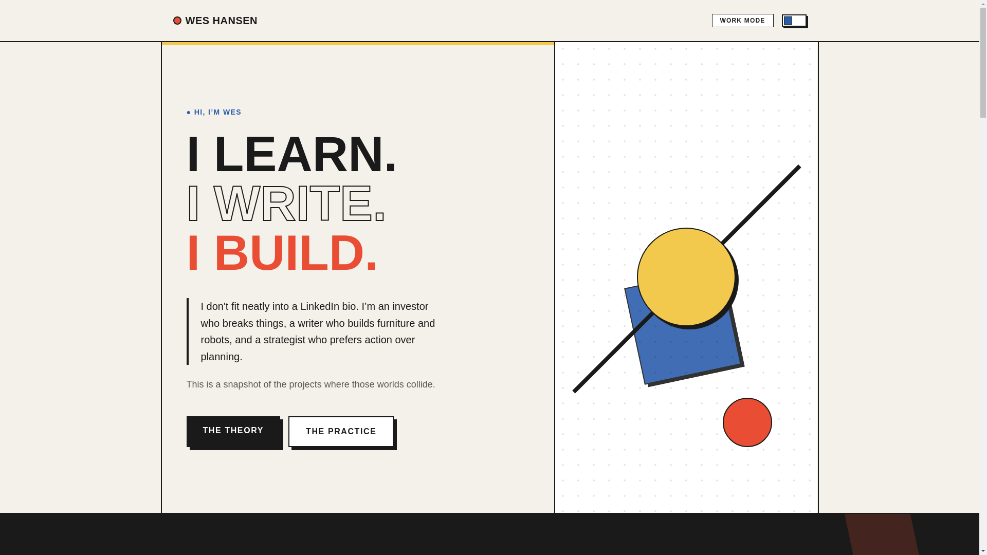 website screenshot of https://wesinbeta.com/