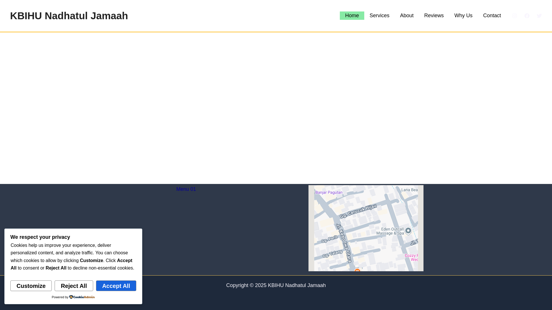 website screenshot of https://kbihunadhatuljamaah.com/