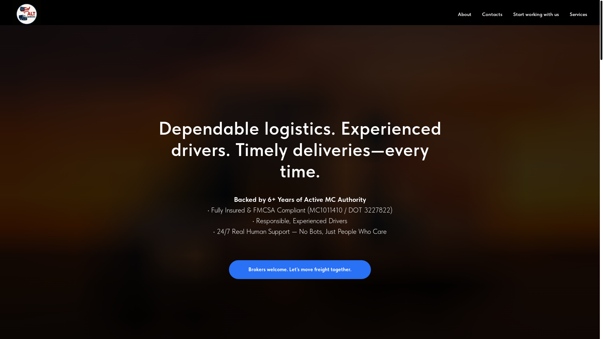 website screenshot of https://altcarriers.org/