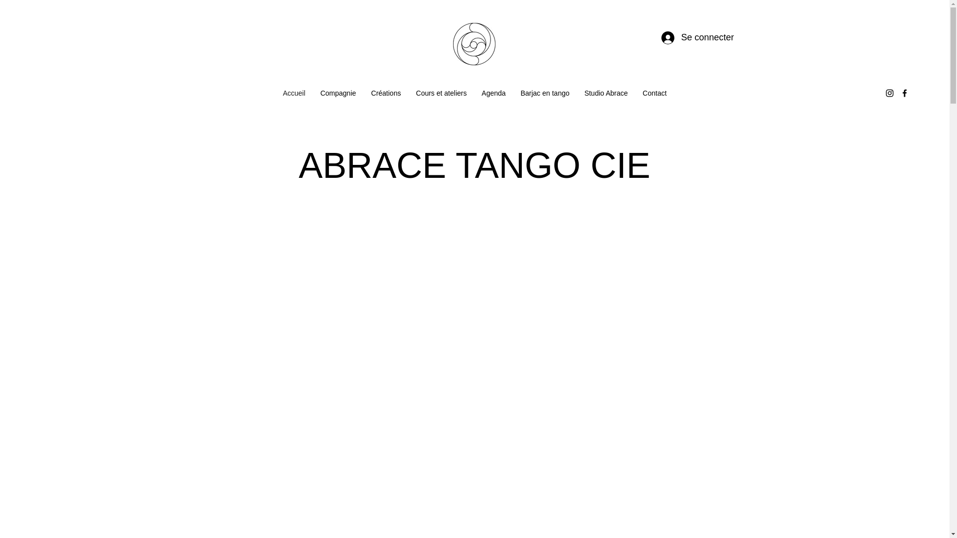 website screenshot of https://abracetango.com/
