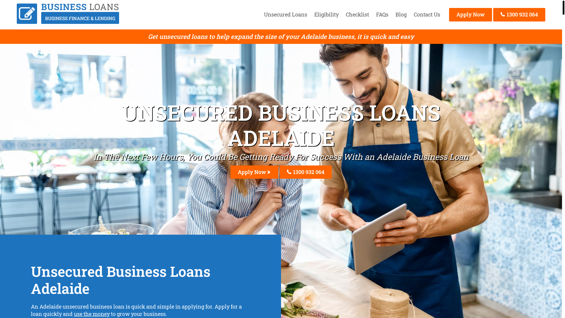 website screenshot of https://unsecuredbusinessloanadelaide-com-au.pages.dev/