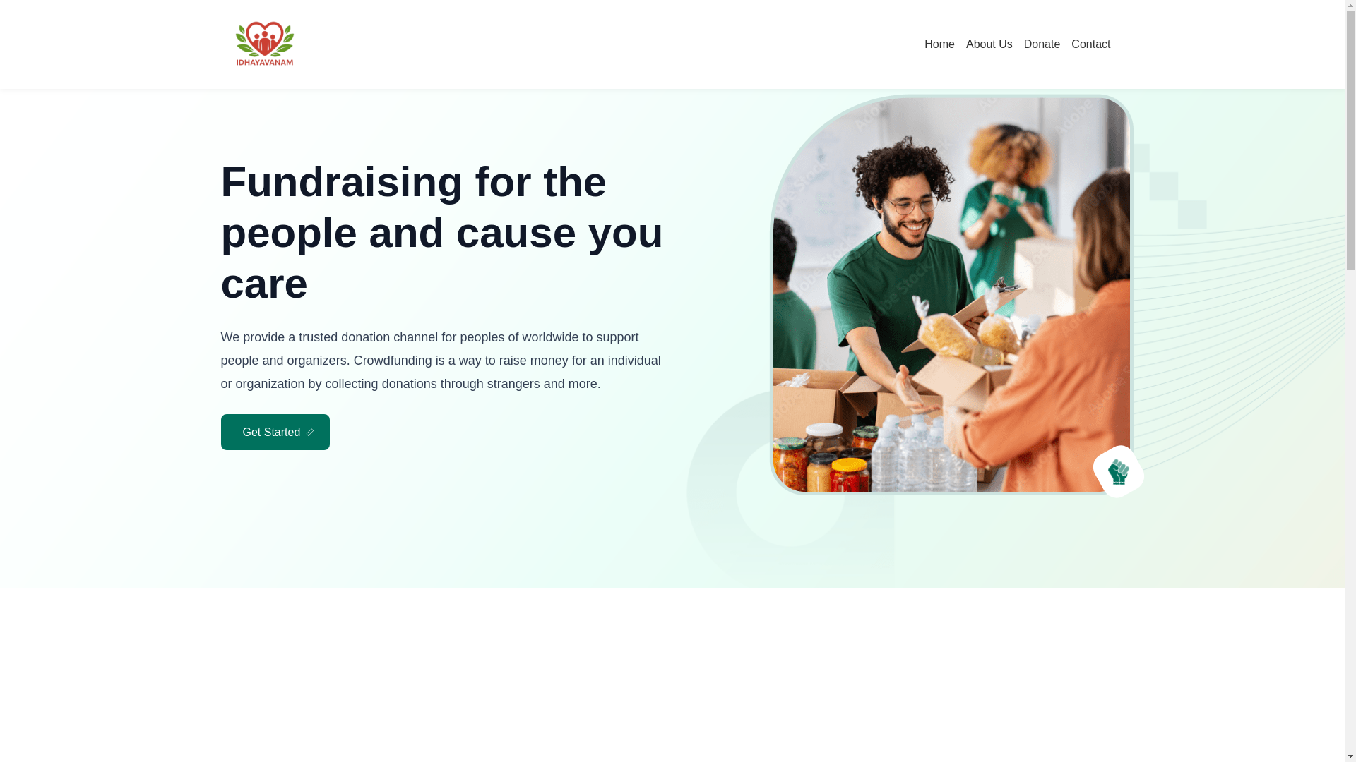 website screenshot of https://idhayavanam.in/