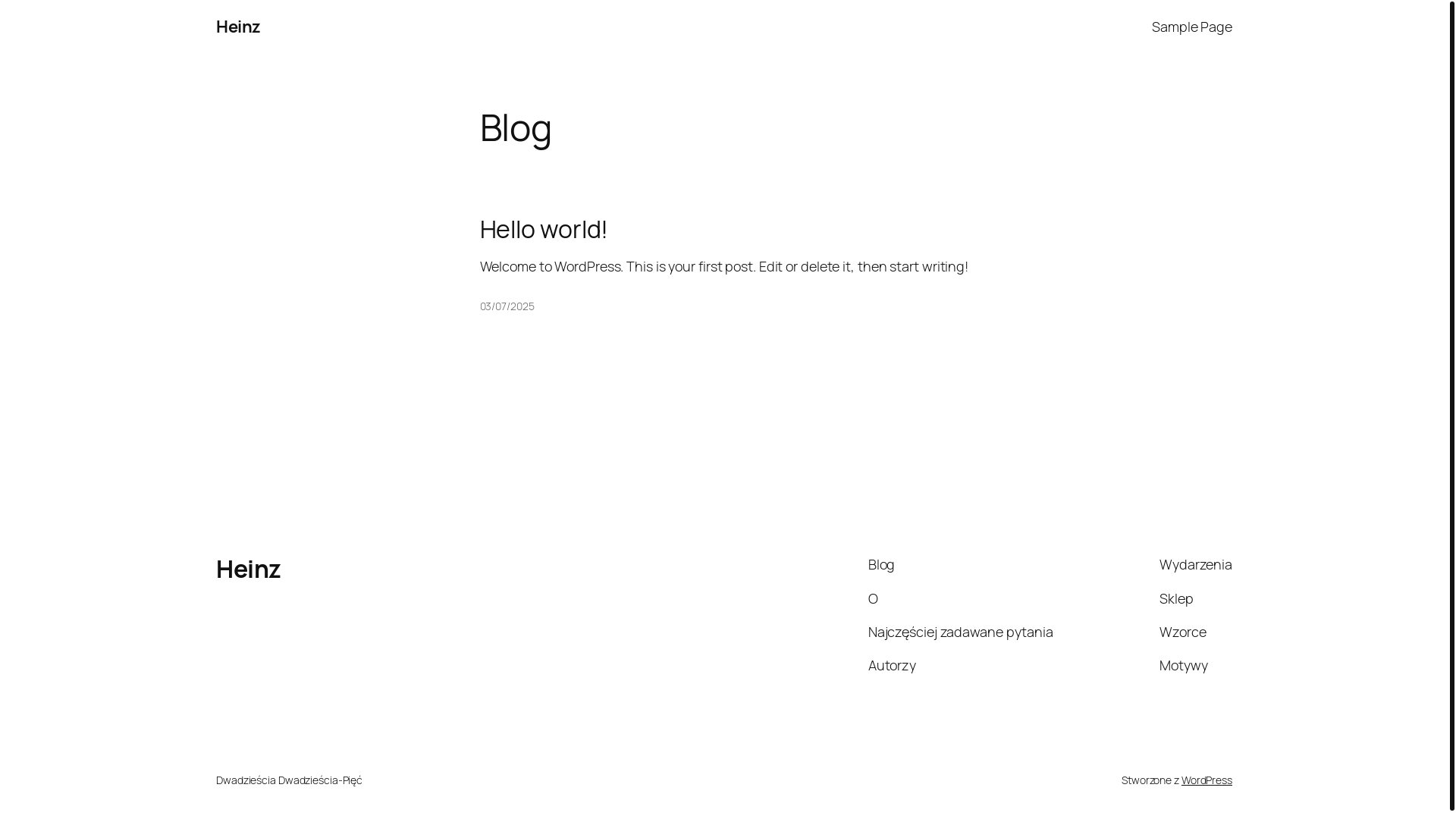 website screenshot of https://pikielibekon.pl/