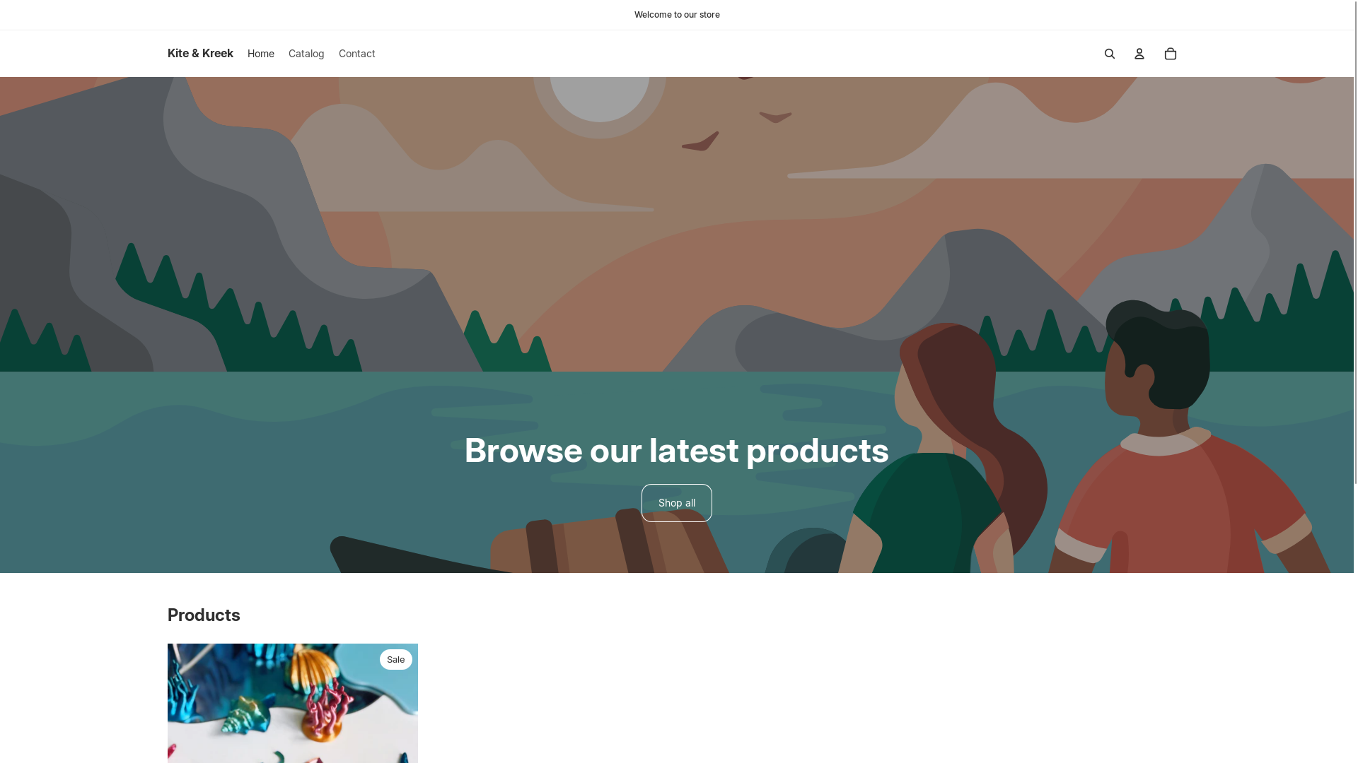 website screenshot of https://kitekreek.com/