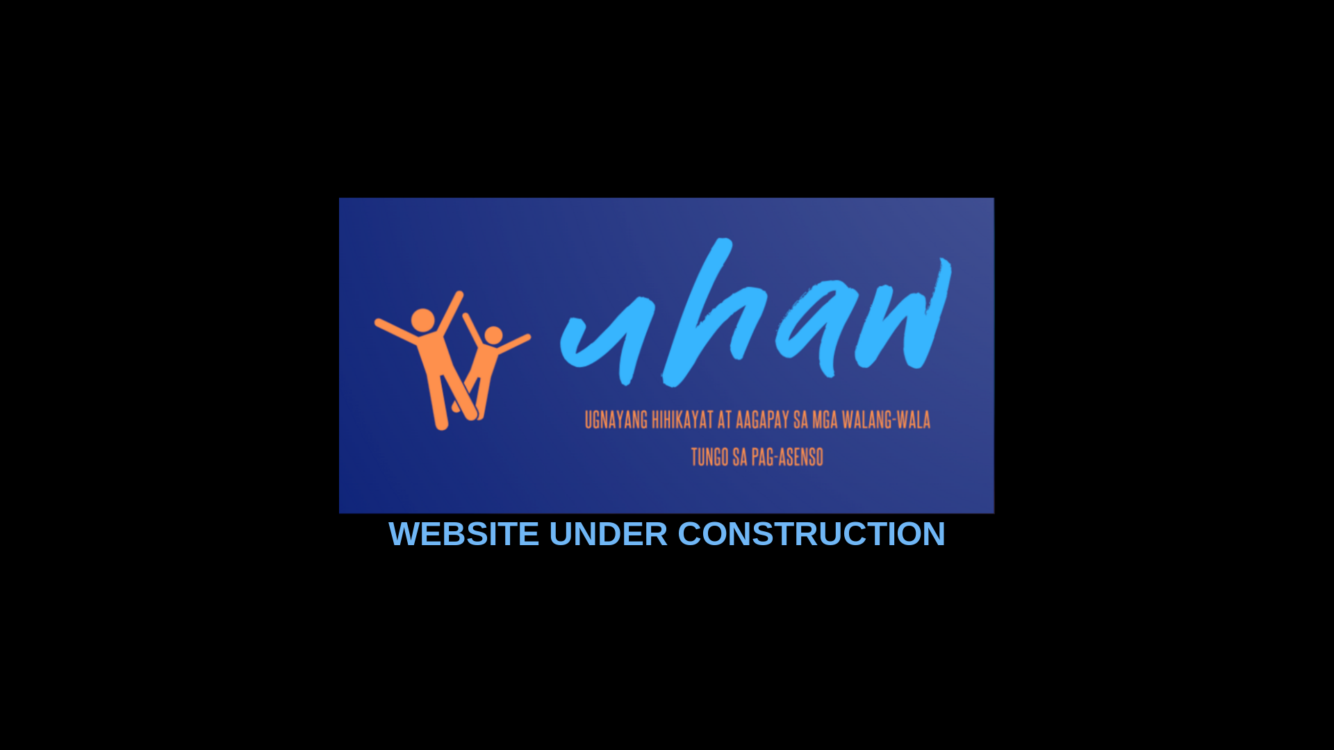 website screenshot of https://uhaw.org/
