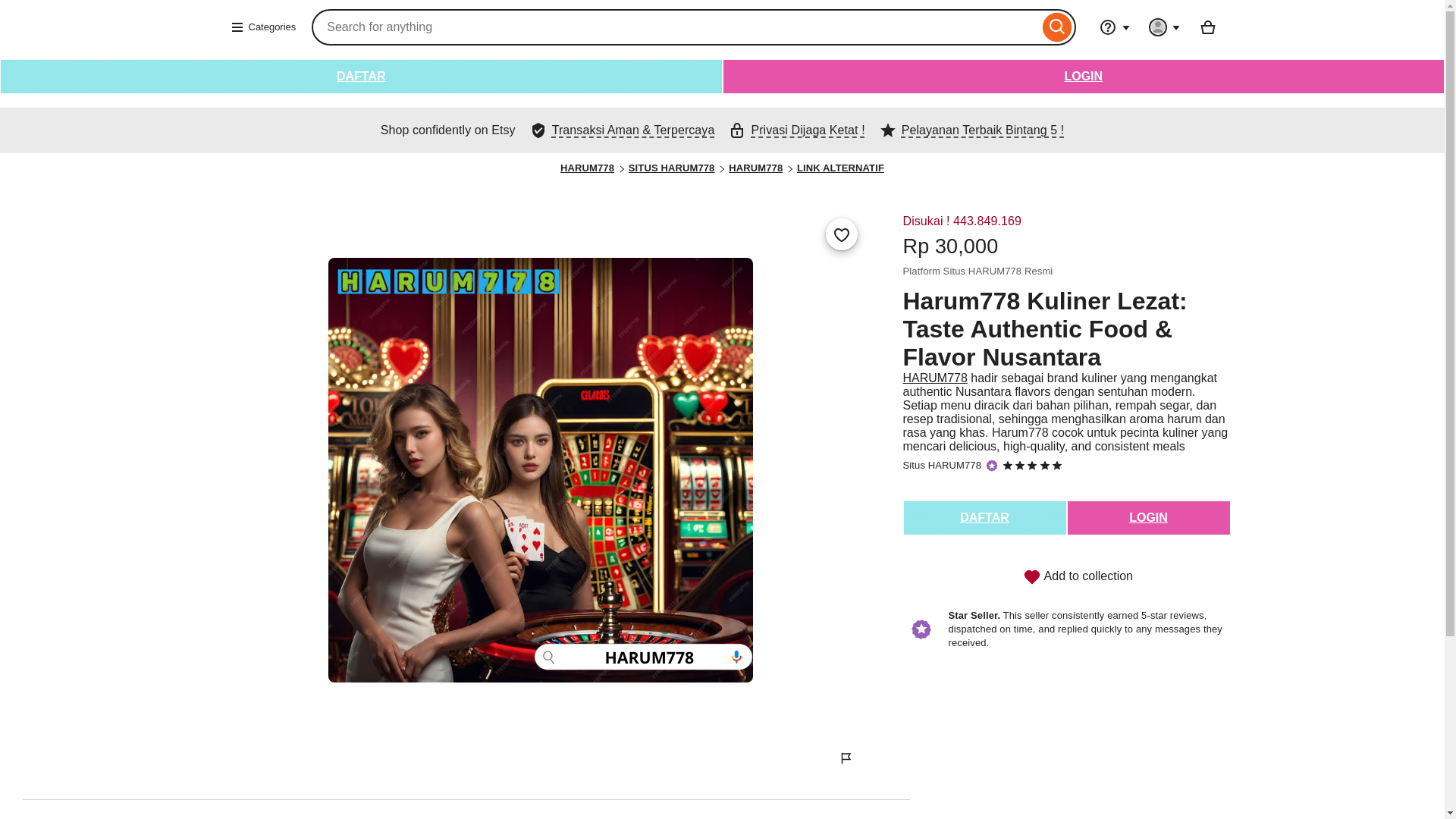 website screenshot of https://harum778.pages.dev/