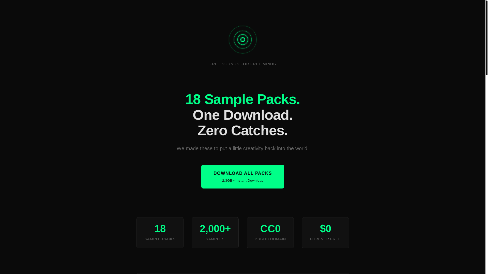 website screenshot of https://producerspace-6ck.pages.dev/