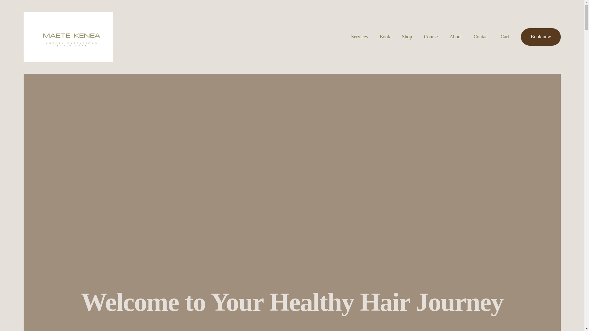 website screenshot of https://maetekeneaholisticcrowns.com/