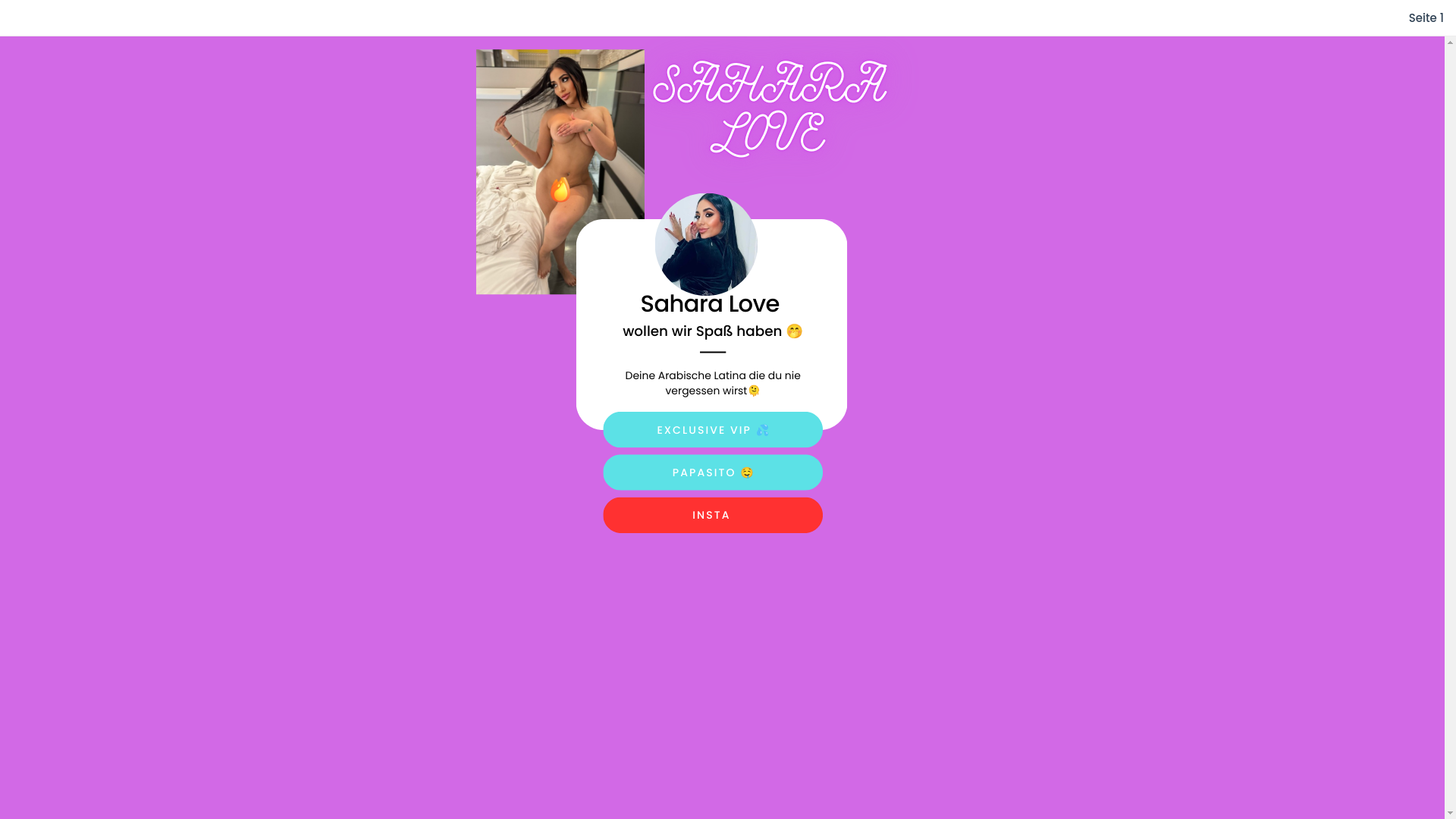 website screenshot of https://spicysaharalove.com/