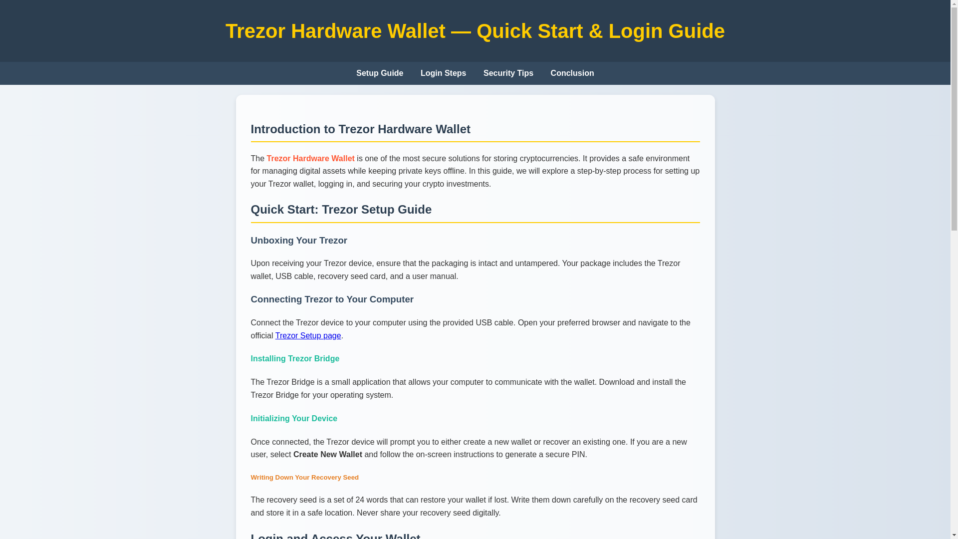 website screenshot of https://trzerr-io-hardware.pages.dev/
