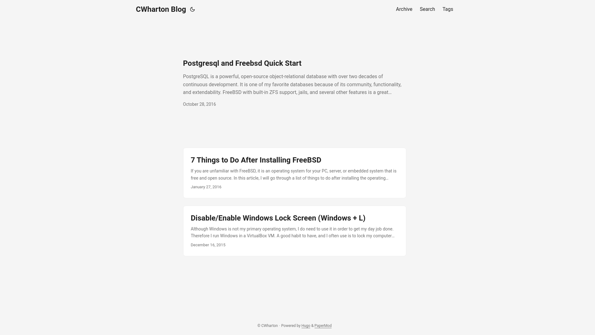 website screenshot of https://cwharton-blog.pages.dev/