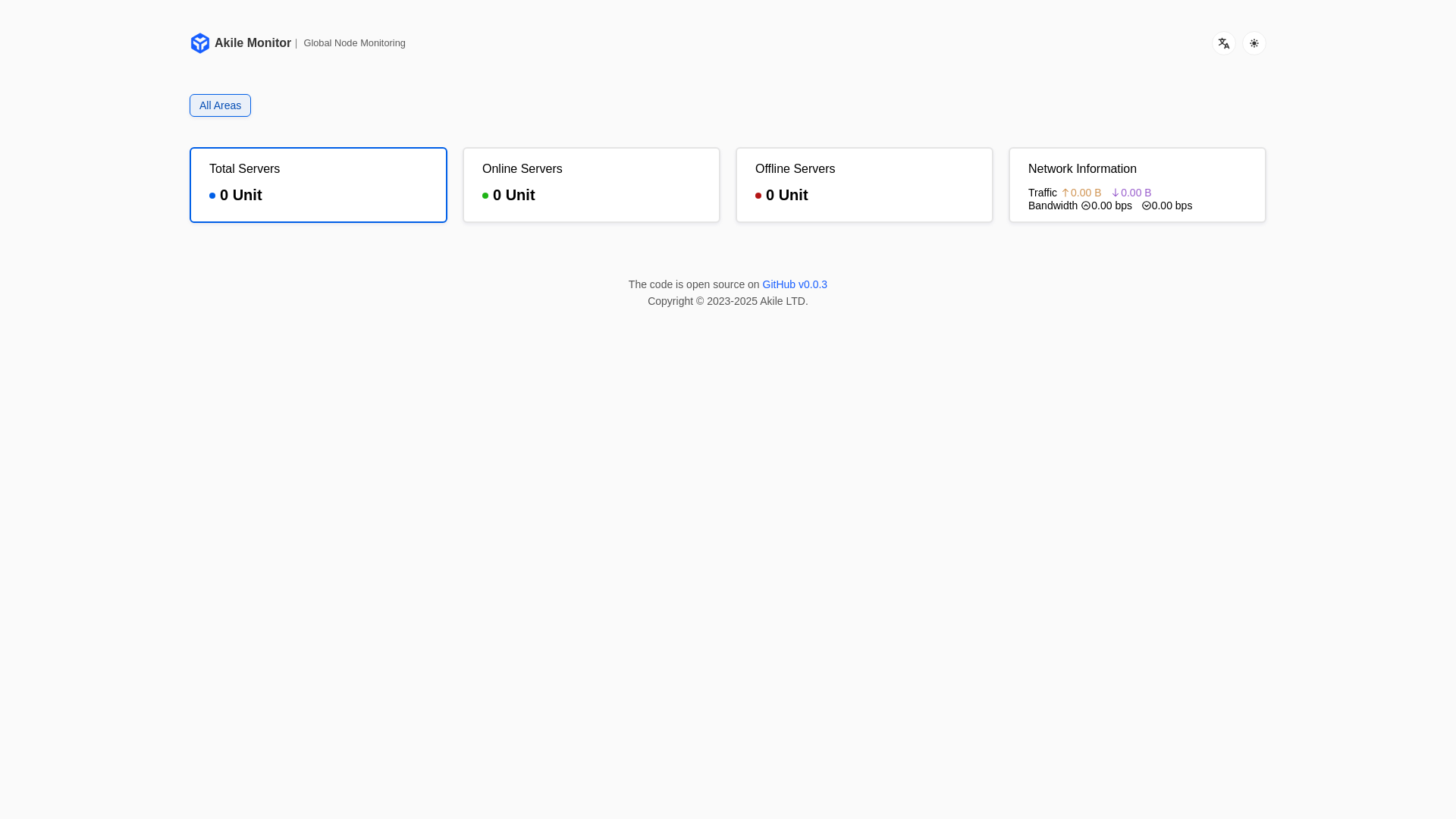 website screenshot of https://servermonitor.pages.dev/