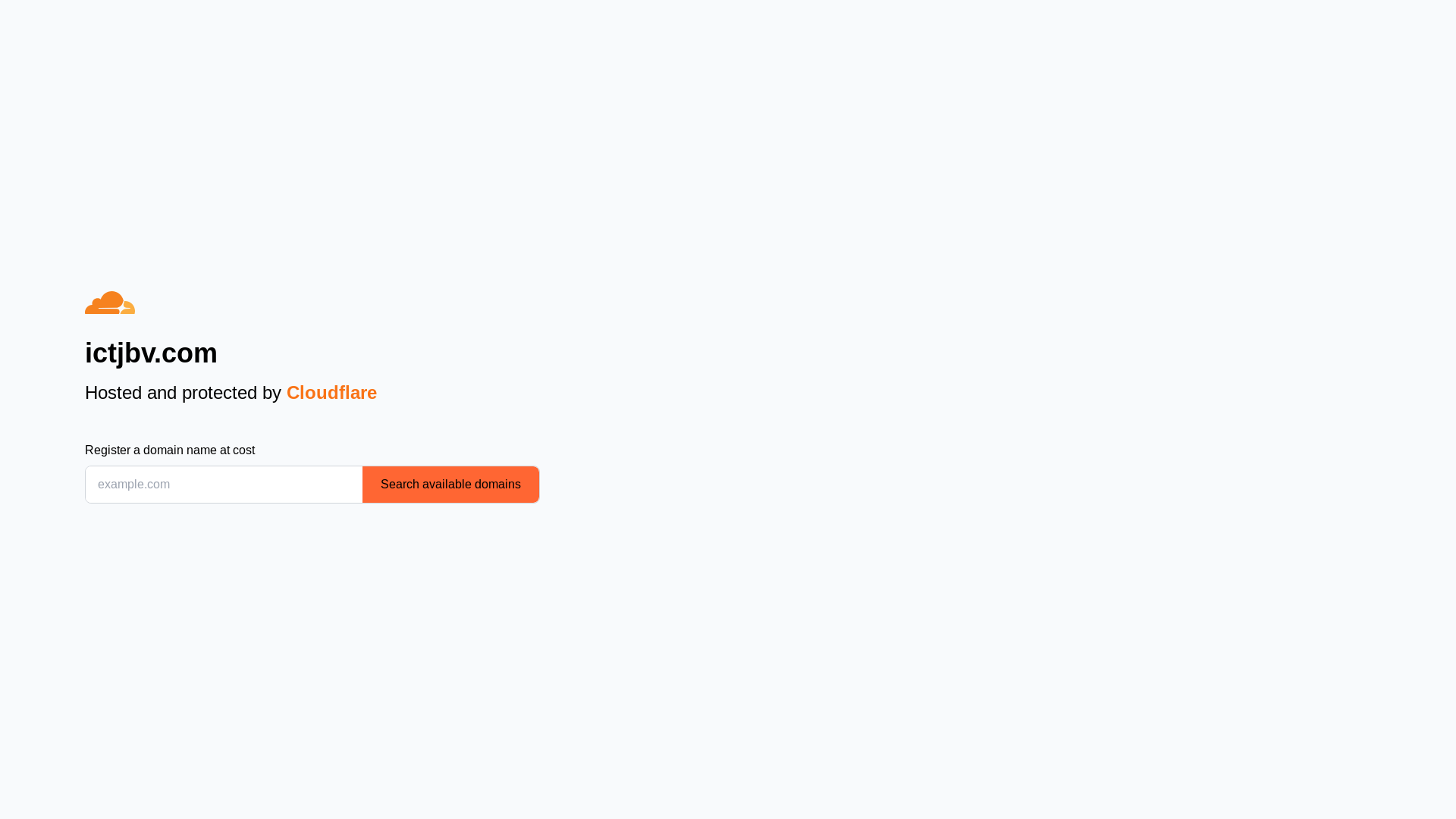 website screenshot of https://ictjbv.com/