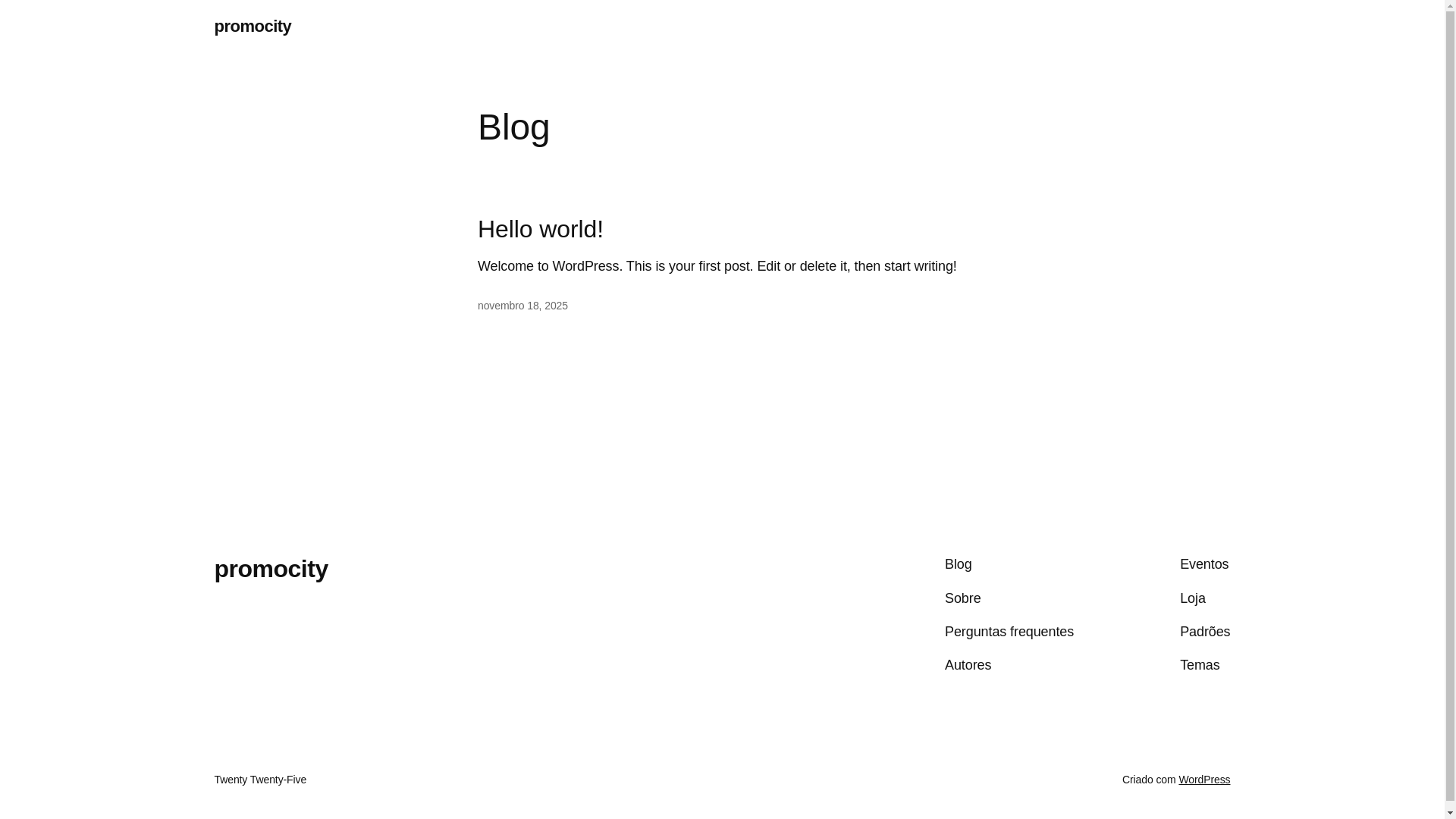 website screenshot of https://promocity.site/