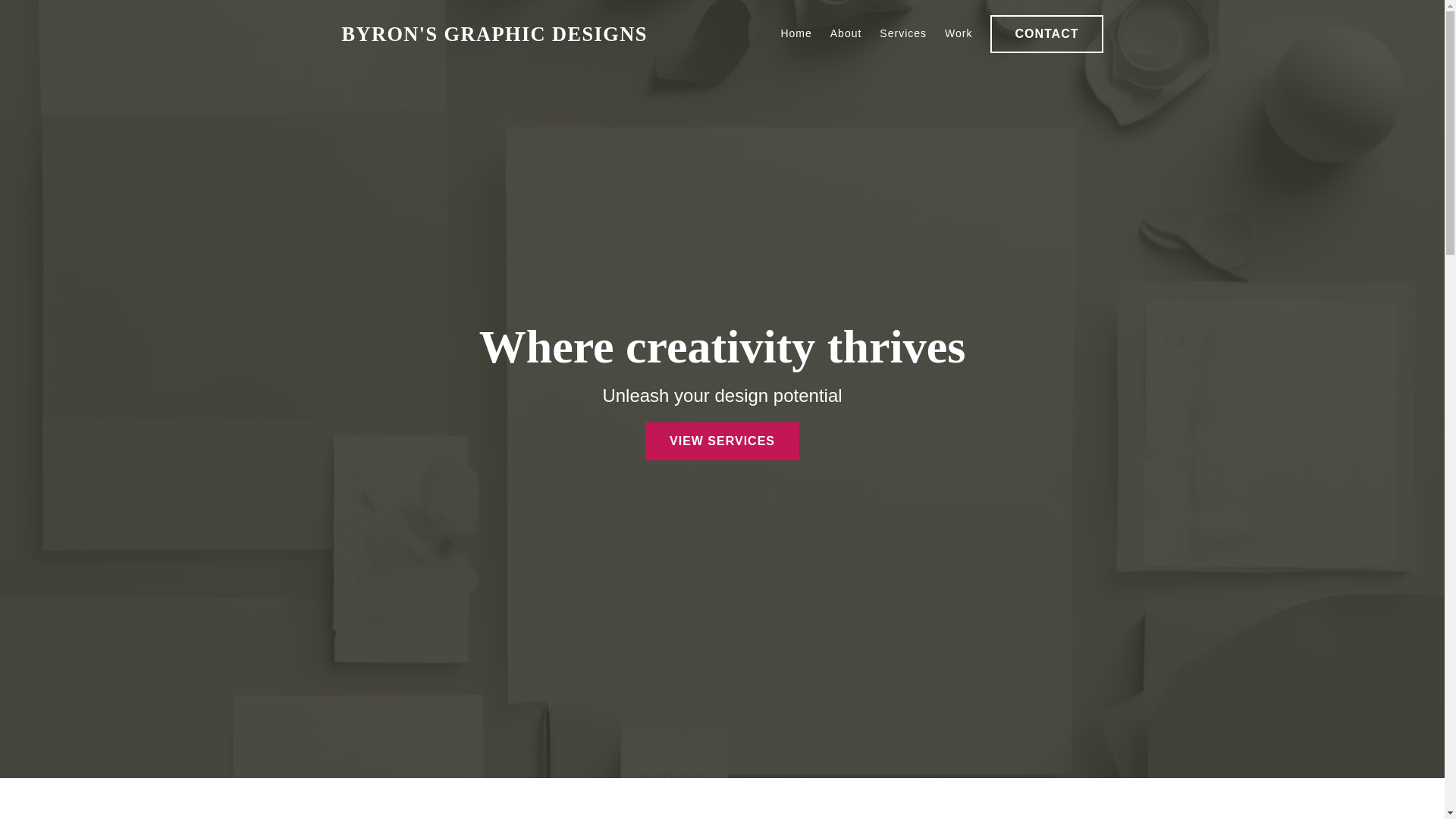 website screenshot of https://byronmutimusakwa.com/