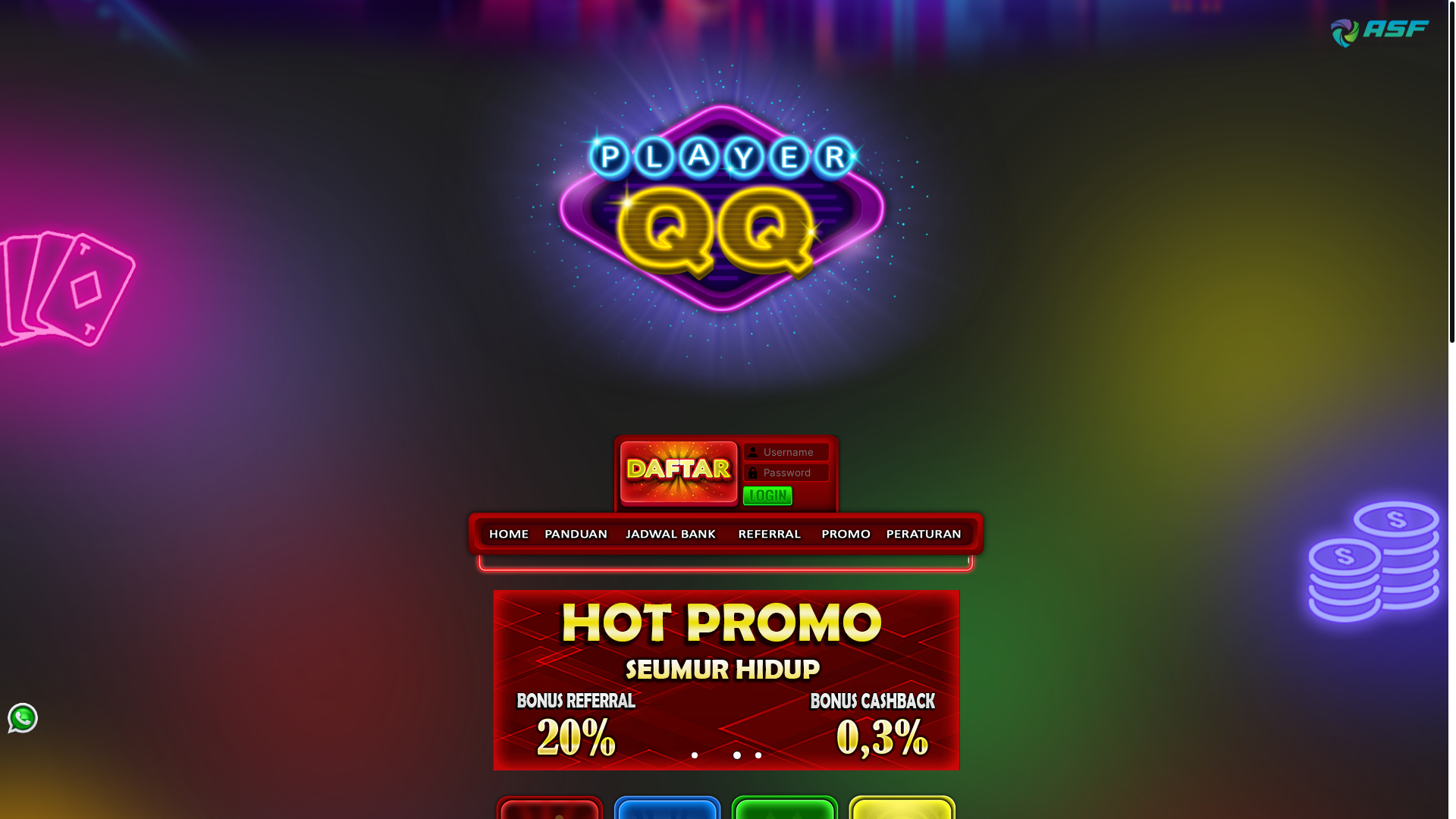 website screenshot of https://playerqq12.site/