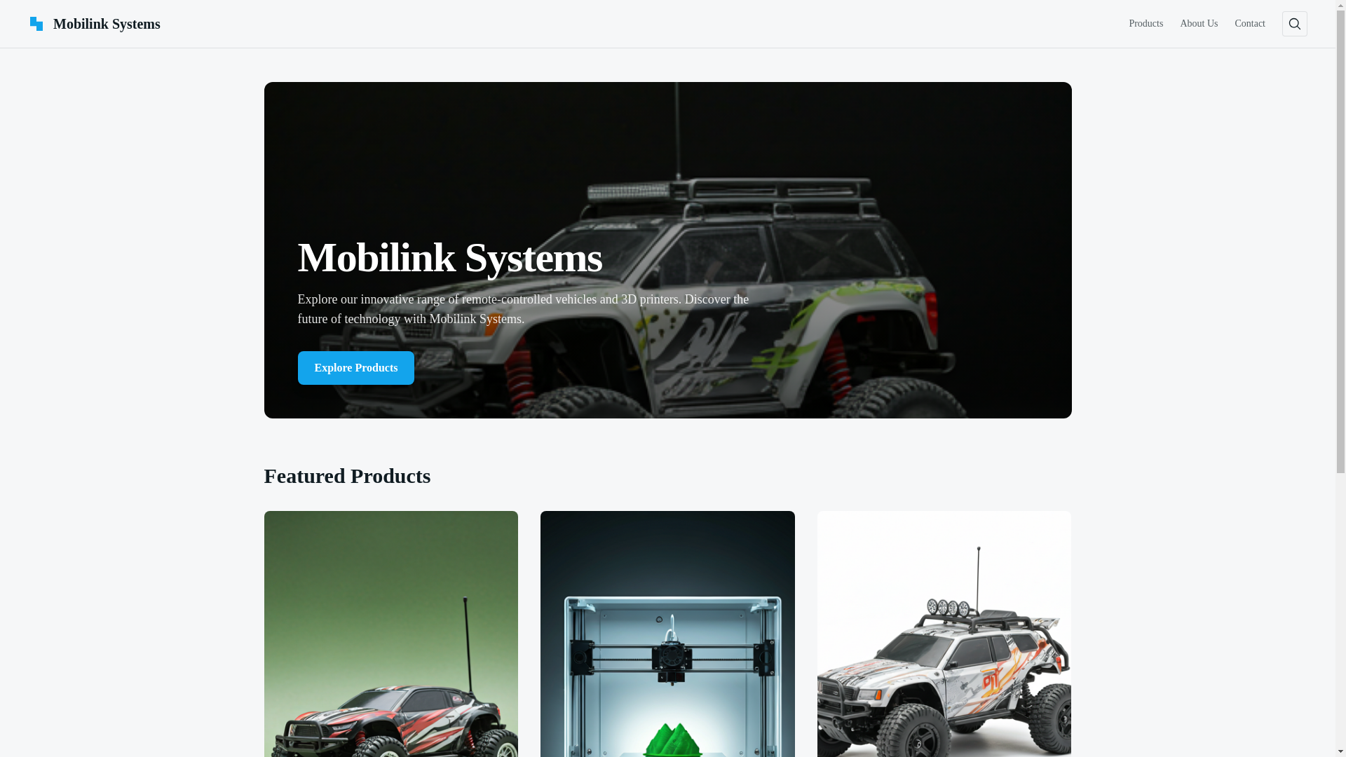 website screenshot of https://mobilinksystems.com.tr/