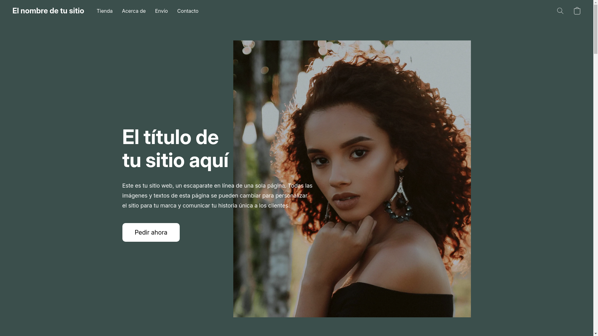 website screenshot of https://secretosdearabia.com.es/