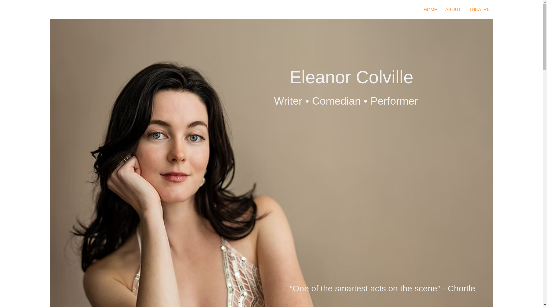 website screenshot of https://eleanorcolville.com/