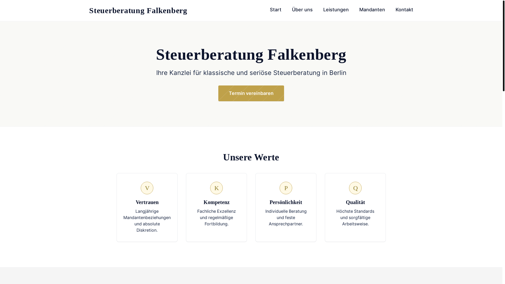 website screenshot of https://falkenberg-steuerberatung.de/