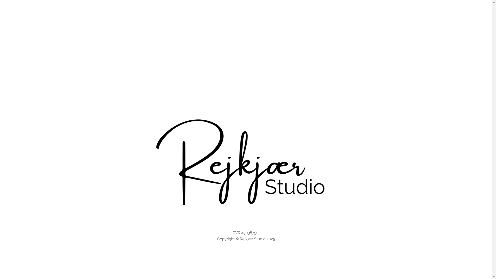 website screenshot of https://rejkjaerstudio.dk/