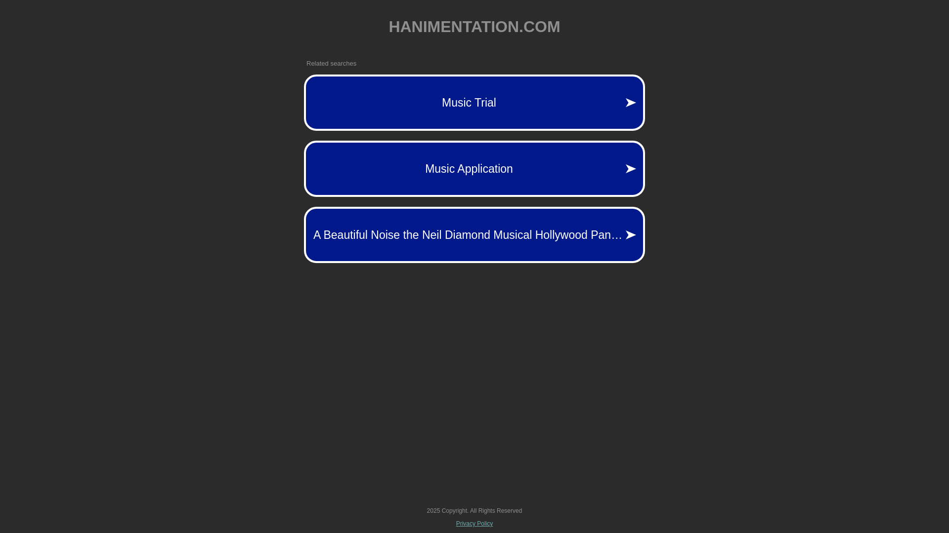 website screenshot of https://hanimentation.com/