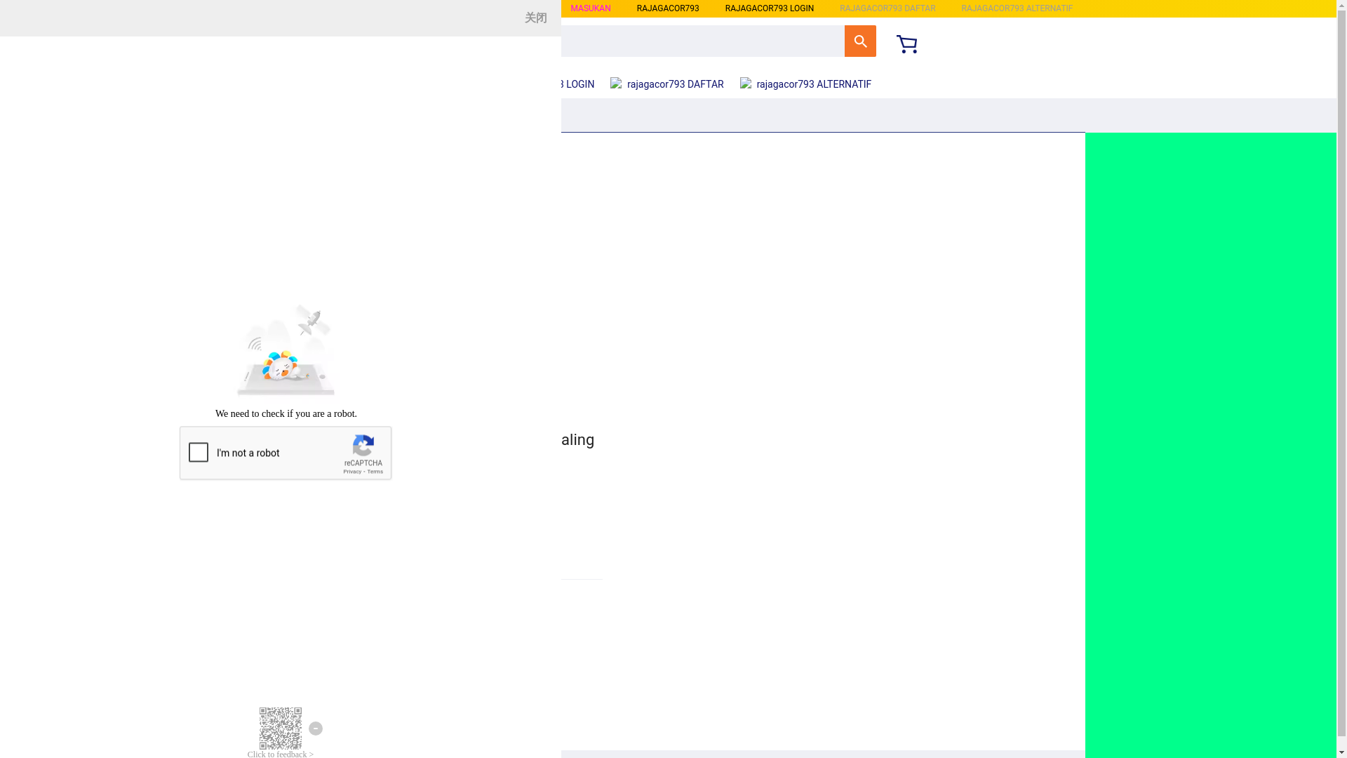 website screenshot of https://rajagacor793.com/