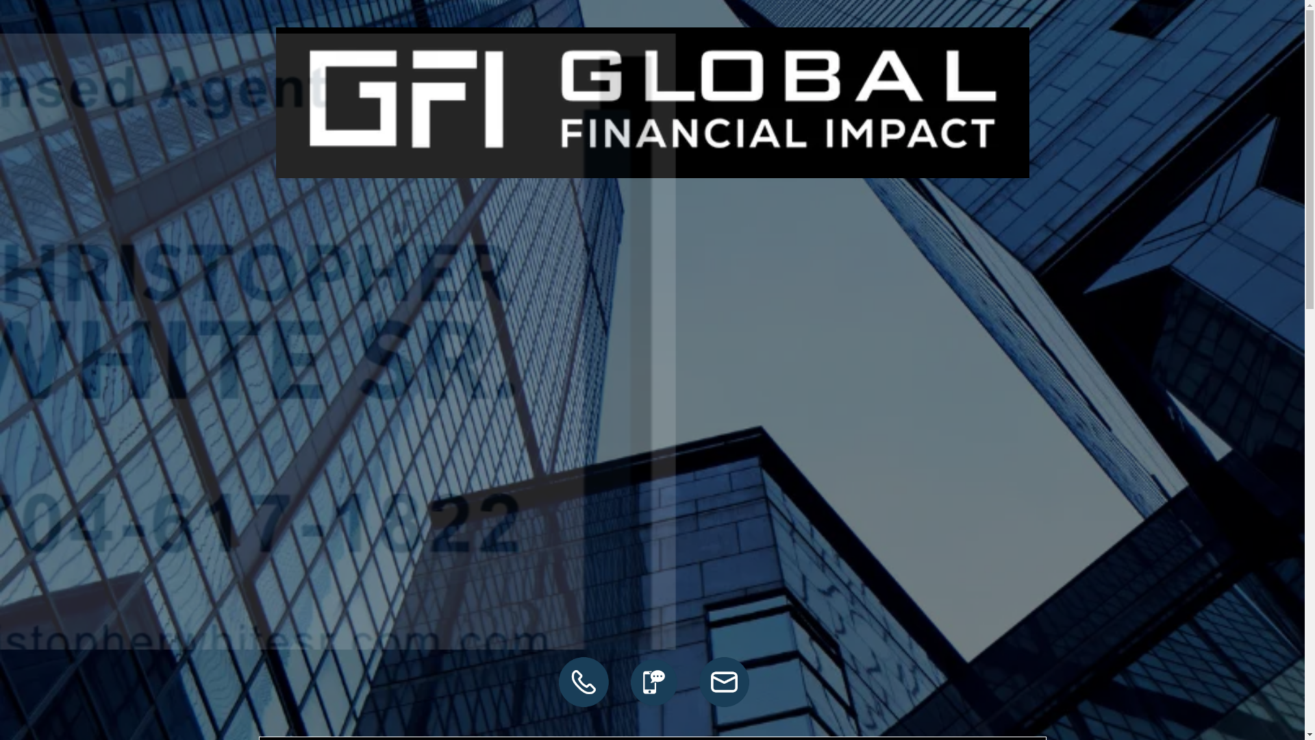 website screenshot of https://christopherwhitesr.com/