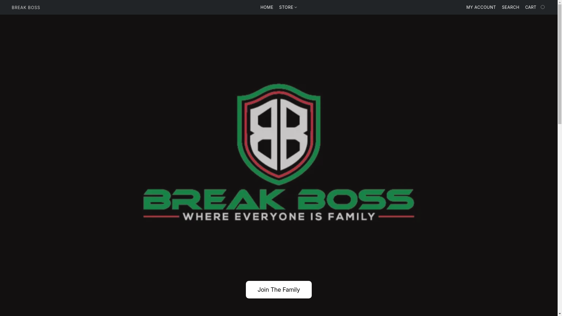 website screenshot of https://breakbosscollectibles.com/
