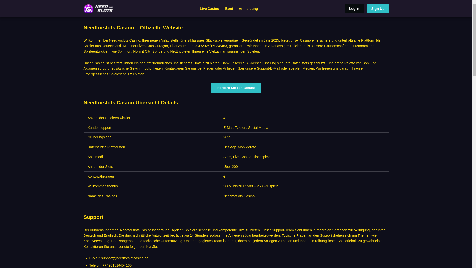 website screenshot of https://needforslotcasino-de.pages.dev/