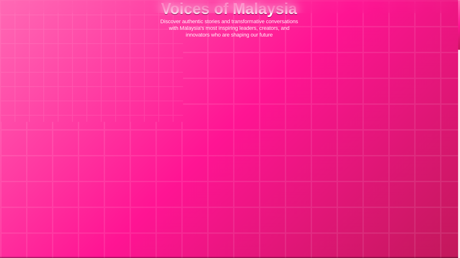 website screenshot of https://voicesofmalaysia.com/