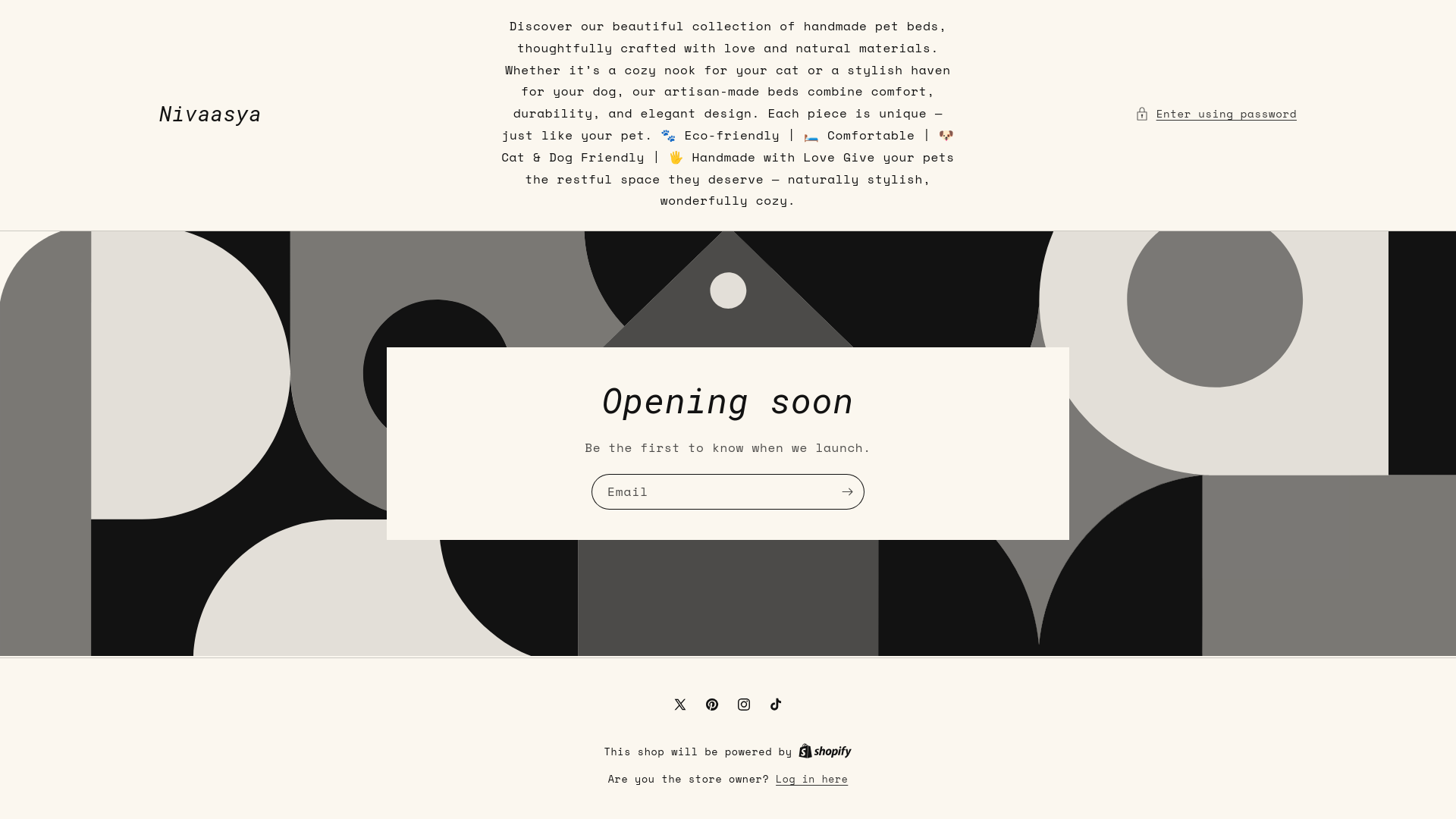website screenshot of https://nivaasya.co.in/