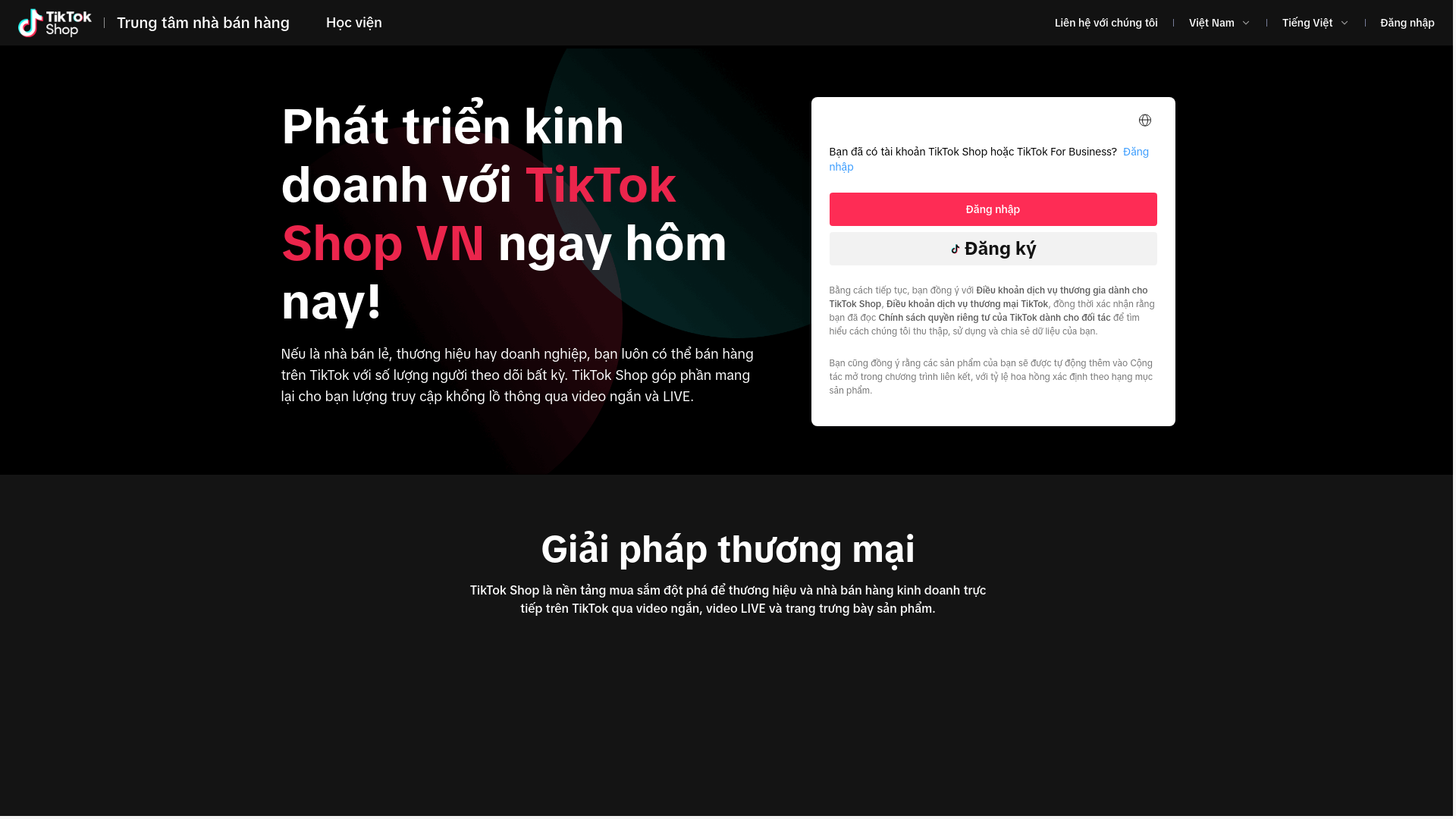 website screenshot of https://hcmc-tiktokshop-vn.com.tw/