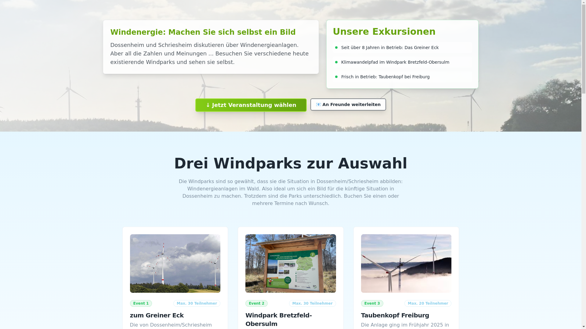 website screenshot of https://windrad-entdecken-buchen.pages.dev/