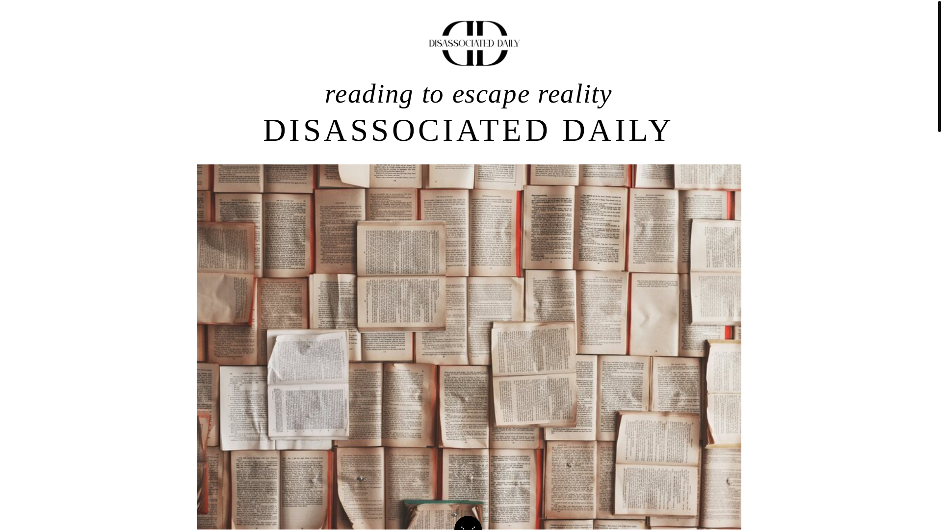 website screenshot of https://disassociateddaily.com/