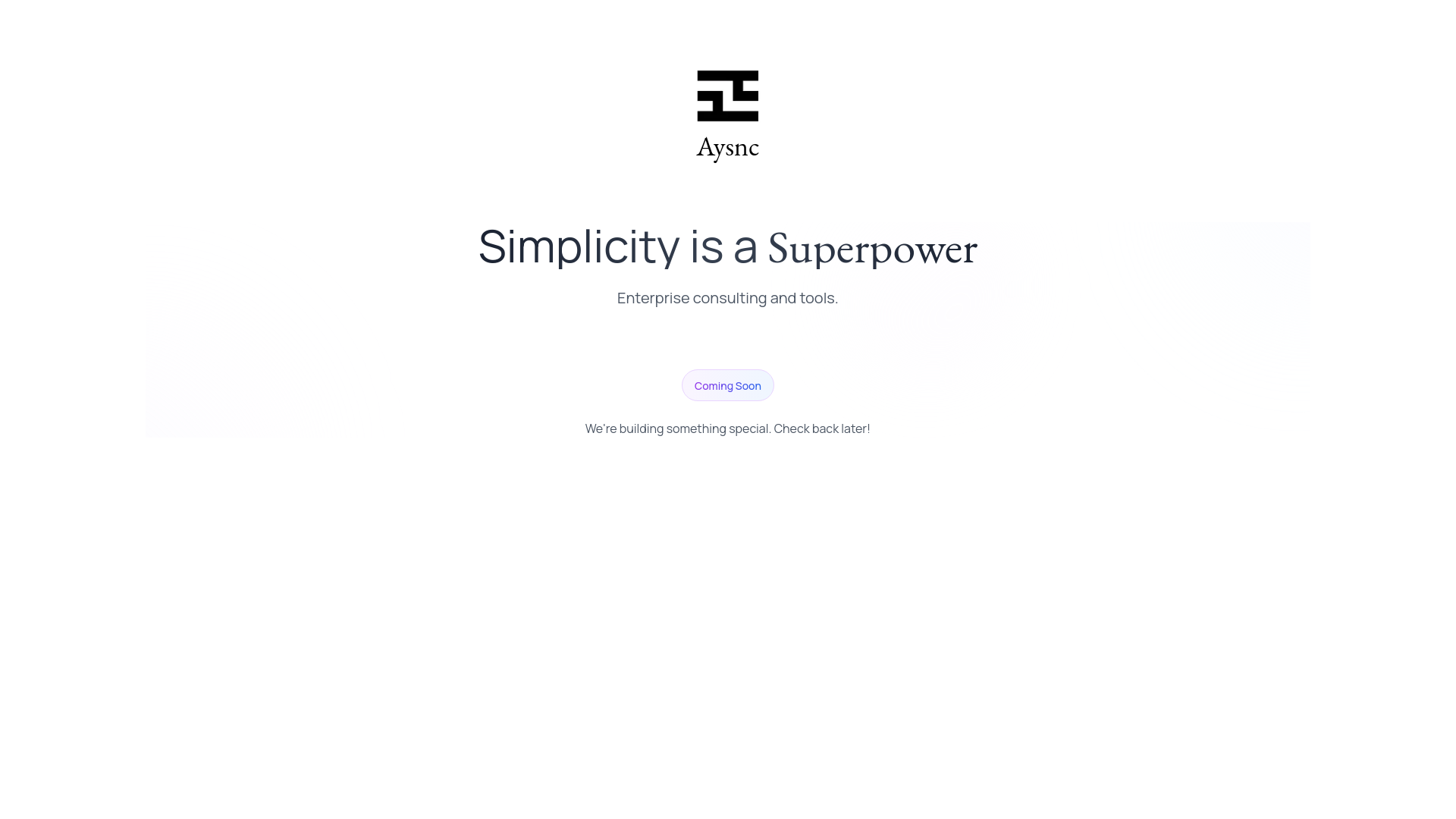 website screenshot of https://aysnc.com.au/