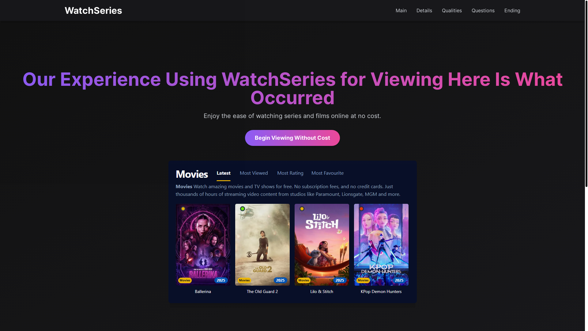 website screenshot of https://watchseries-pcan.pages.dev/
