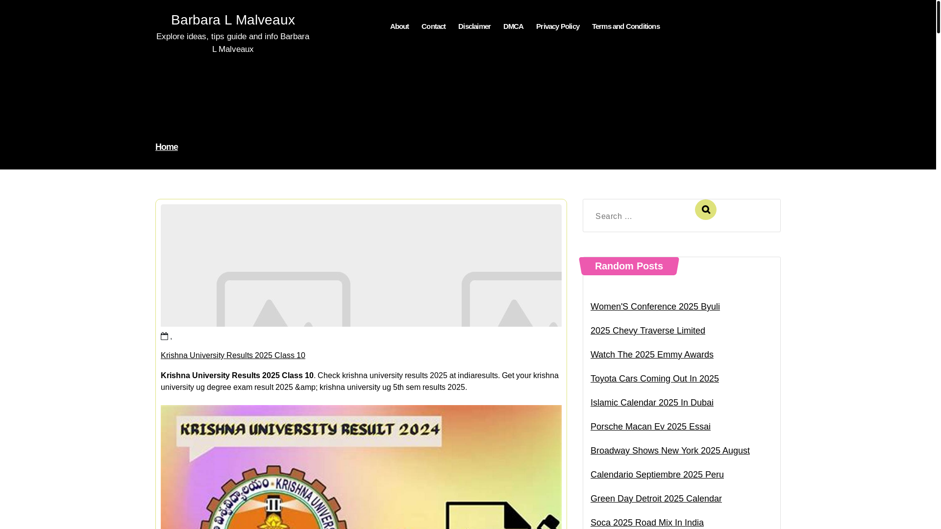 website screenshot of https://barbaralmalveauxn.pages.dev/