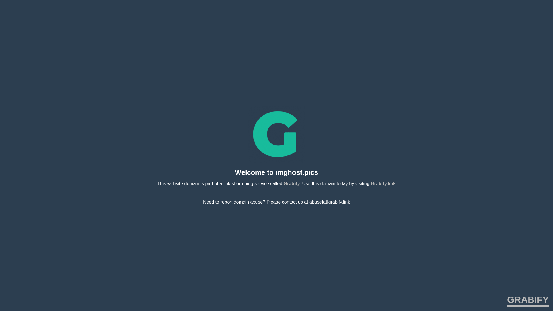 website screenshot of http://imghost.pics/