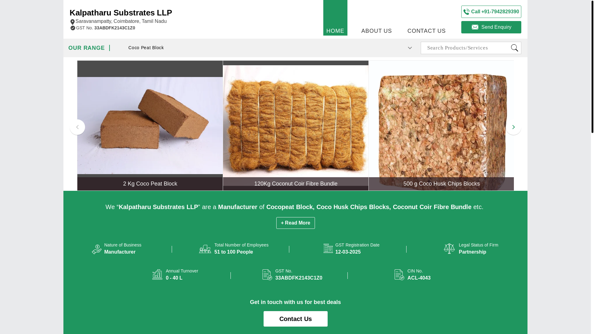 website screenshot of https://mericonutt.in/